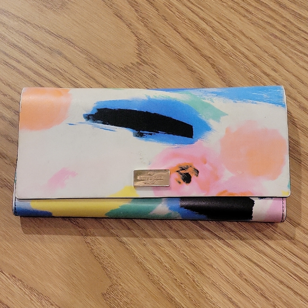 Kate Spade Multicolor Artistic Wallet